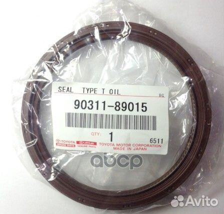 90311-89015 toyota Сальник задний коренной 9031