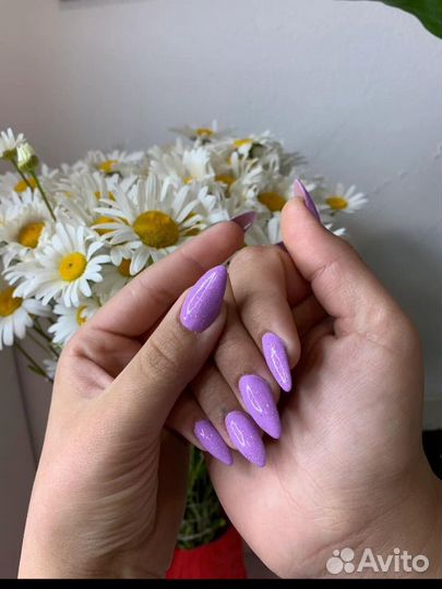 Маникюр педикюр на дому (наращивание)