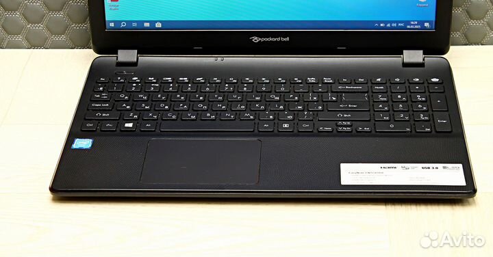 Ноутбук Packard bell N15W4 SO-dimm 4GB/SSD120GB/N3060 Б/У