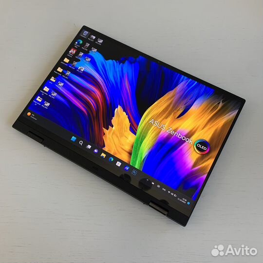 Ноутбук asus ZenBook Flip 14 oled 3K i5/512gb