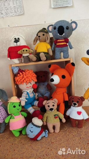 Мягкая игрушка амигуруми вязаная подарок