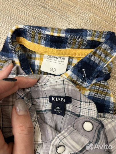 Рубашка детская hm, gap quicksilver acoola babygo