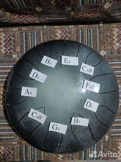 Глюкофон 30 см Си минор 440 Гц 21012025