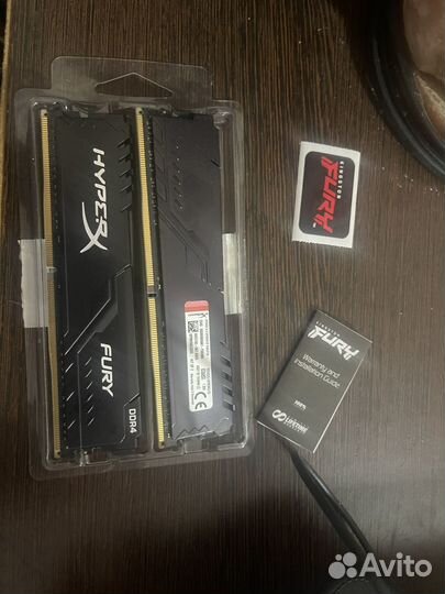 Kingston hyperx fury ddr4 2x8