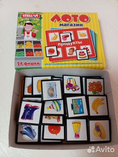 Детские настольные игры пакетом