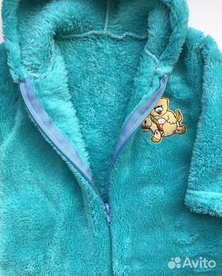 Комбинезон плюшевый 62