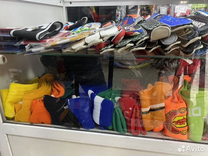 Гетры новые разные футбольные