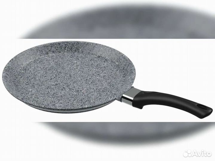 Сковорода блинная d22 Premium grey