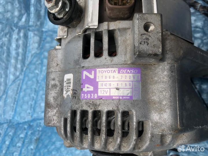 Генератор на toyota corolla