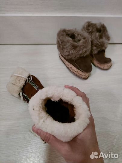 Чуни меховые в коляску