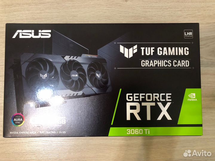 Видеокарта 3060ti (micron)