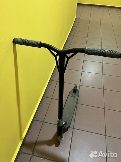 Трюковой самокат reaction stunt 4, 120мм