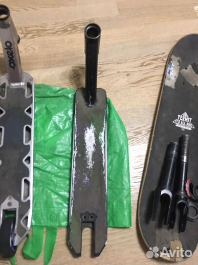 Запчасти на трюковой самокат