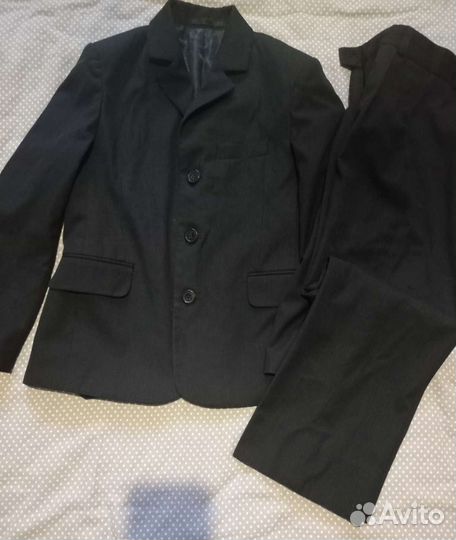 Школьный костюм 134 темно синий