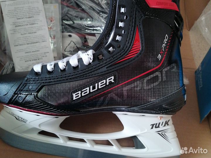 Хоккейные коньки bauer vapor 3x pro 7,5