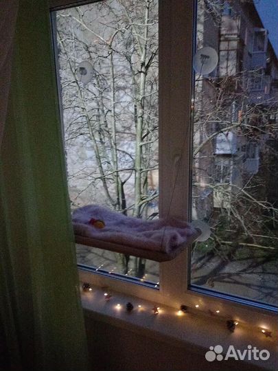 Гамак-полка для кошек