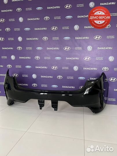 Бампер Задний Kia Rio 4 (2020) /черный