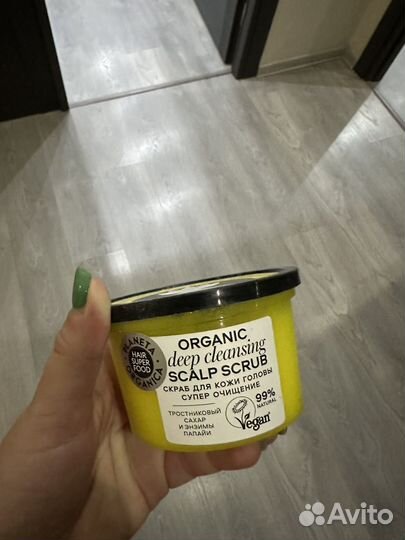 Скраб для кожи головы новый