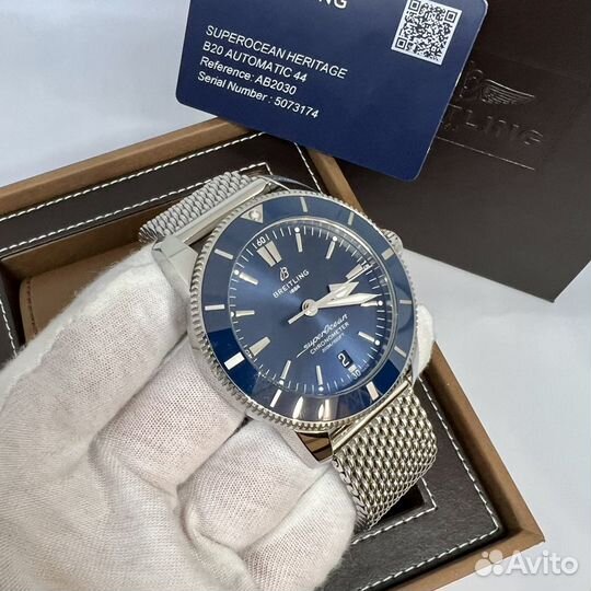 Часы Breitling Superocean Heritage B20 Blue