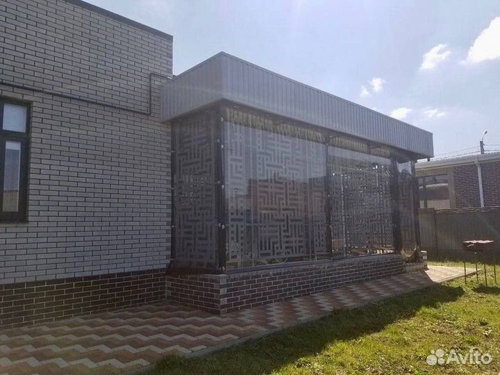 Мягкие окна для беседки, веранды, террасы