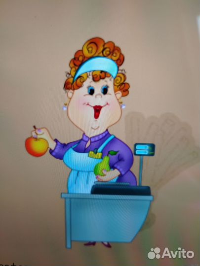 Продавец в продуктовый магазин