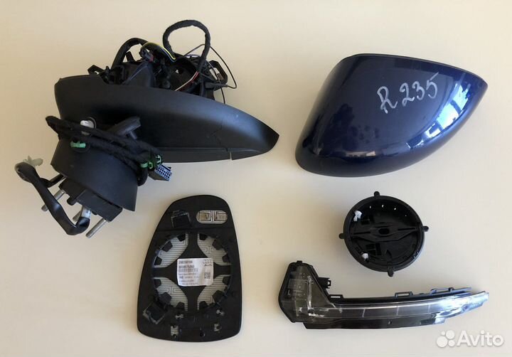 Зеркало заднего вида левое на Audi A1 8x