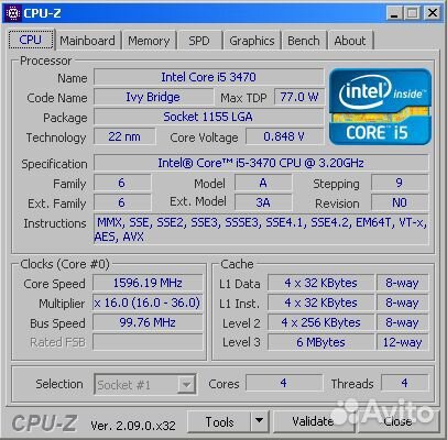 Core i5 3470