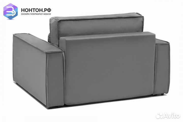 Кресло тик-так Сохо темно-серое