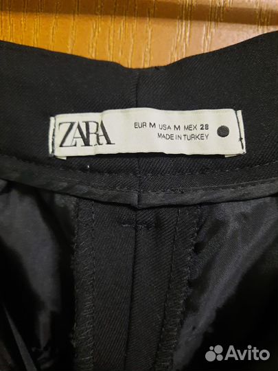 Широкие брюки zara размер 44