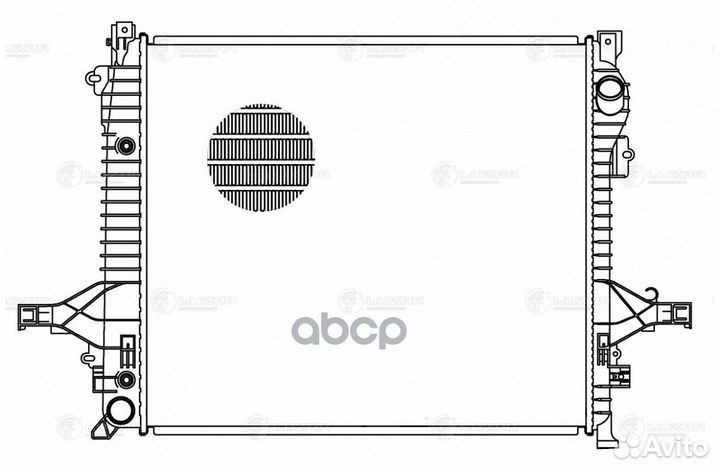 Радиатор volvo XC90 2.5/3.2 02- LRc 10157 luzar