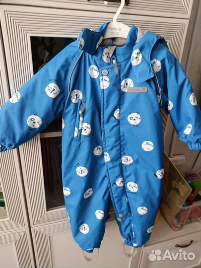 Комбинезон демисезонный для мальчика 74-80