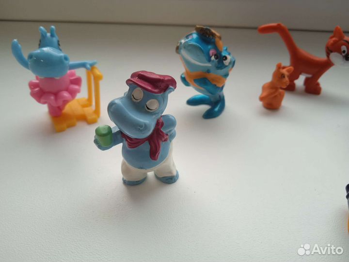 Игрушки из киндера 90х