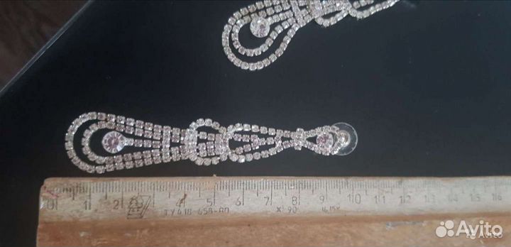 Сережки свадебные