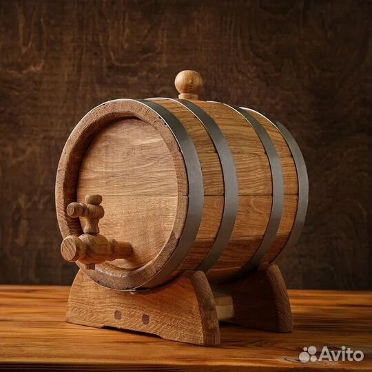 Бочонок дубовый 5 литров