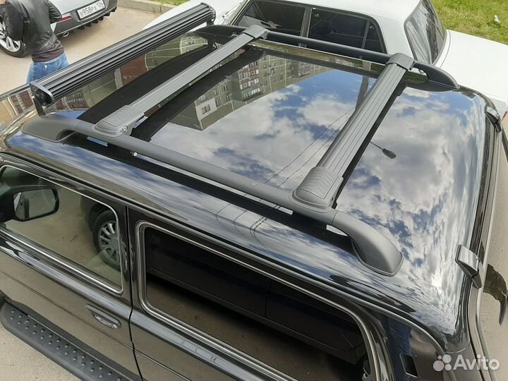 Багажник на крышу Lux Hunter, черный