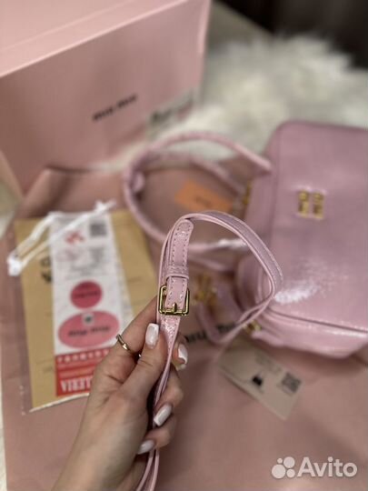 Сумка miu miu pink
