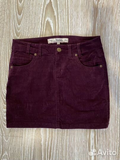 Вельветовая юбка