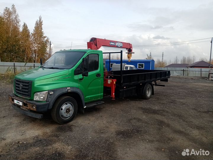 ГАЗ ГАЗон Next C41R11 с КМУ, 2015