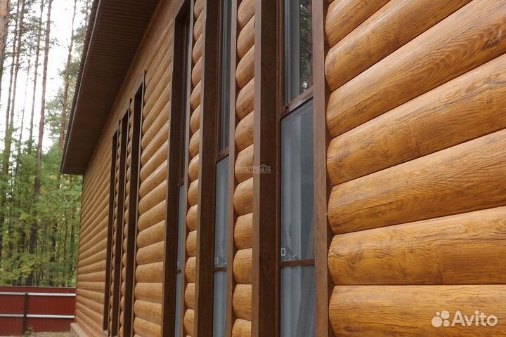 Сайдинг металлический(толщина металла 0,5мм)