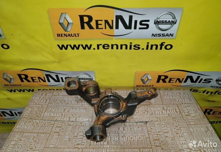 Кулак поворотный задний правый Renault Duster