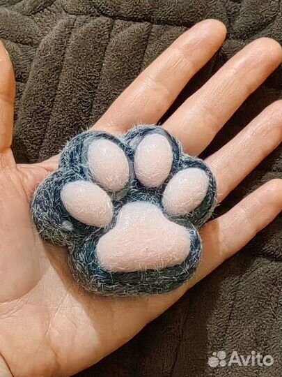 Таба лапка сквиш, мохнатая