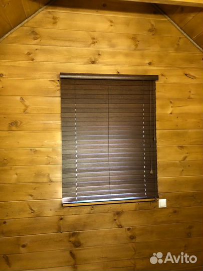 Жалюзи деревянные шторы