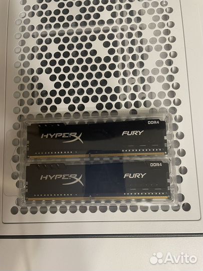 Оперативная память Kingston HyperX fury Black