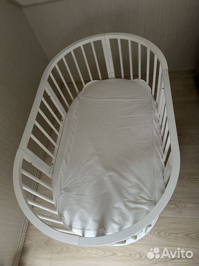 Детская кровать трансформер 7 в 1 с маятником