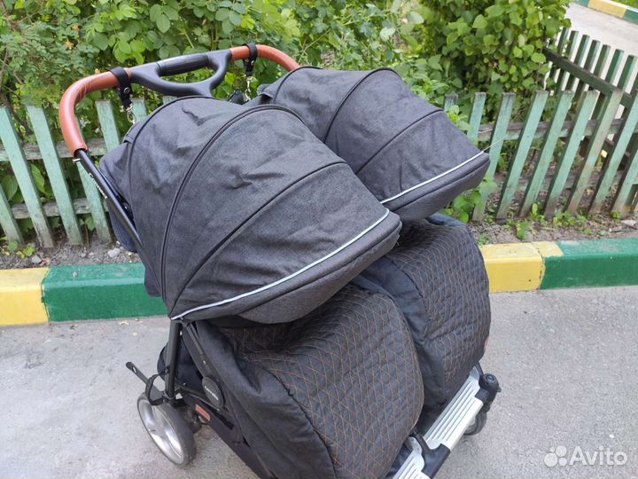Прогулочная коляска для двойни