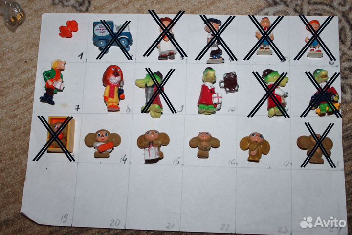 Игрушки из шоколадных яиц, часть 4