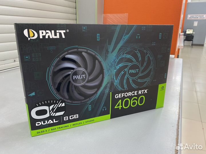 Palit rtx4060 8gb новая