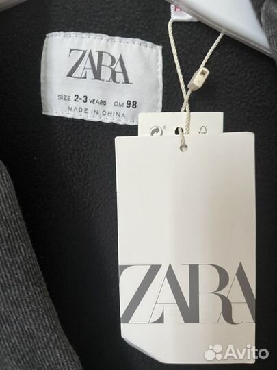 Куртка косуха джинсовая zara 98 оригинал новая