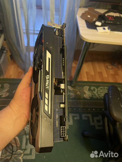 Видеокарта Palit gtx 1070 8gb Jetstream