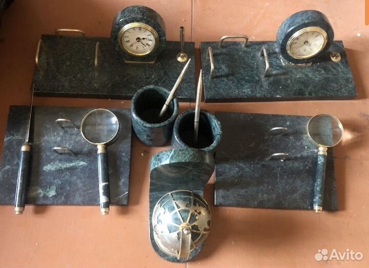 Набор настольный для руководителя (мрамор)